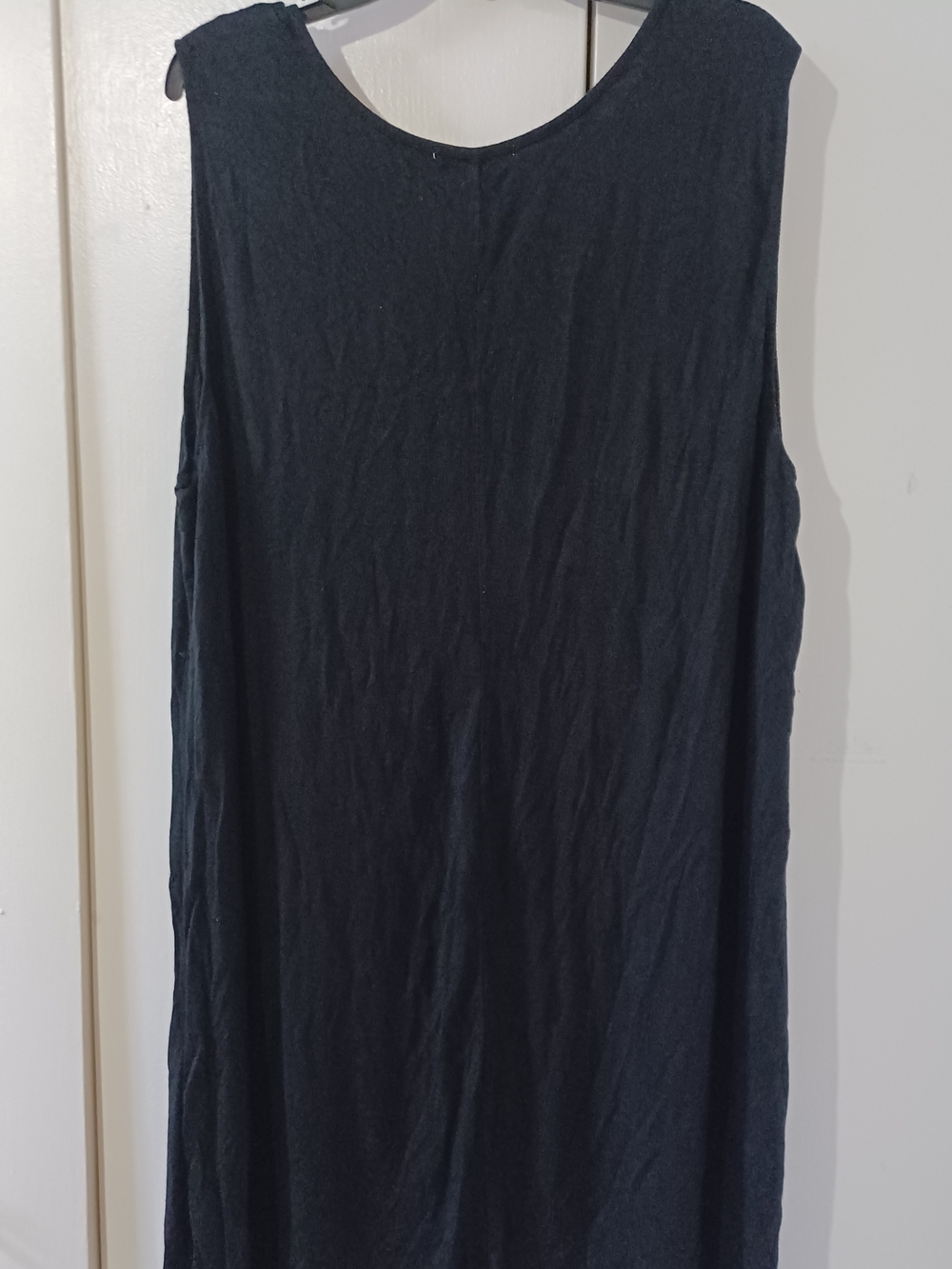 Liberty Love Black Scoop Neck Sleeveless Tank Dress - Picture 2 of 3